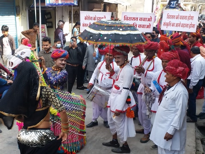 अनूठी शादी: समाज को दिया विरासत बचाने और कोरोना का मंगल टीका लगवाने का संदेश, जानें खास बात