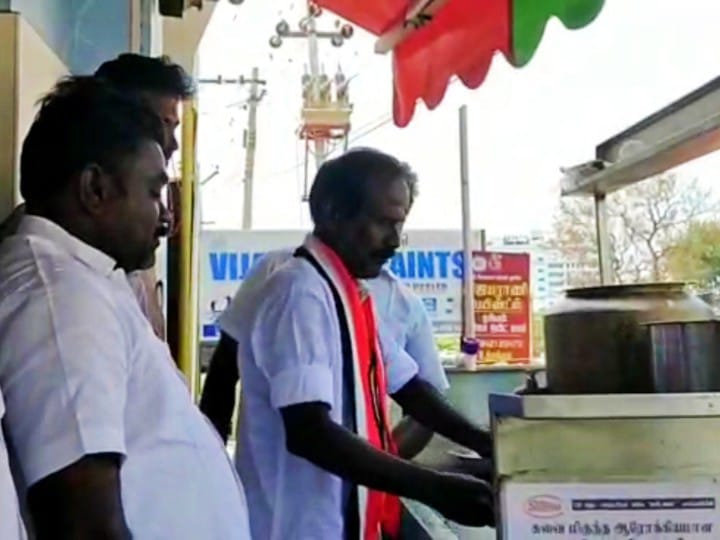 watch video | டீ போட்டு கொடுத்தும், பூ கட்டி கொடுத்தும் மாஸ் காட்டும் மதுரை வேட்பாளர்கள்