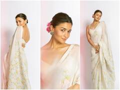 Alia Bhatt Looks Like A Dream In White Saree For Gangubai Kathiawadi Promotions- See Pics
