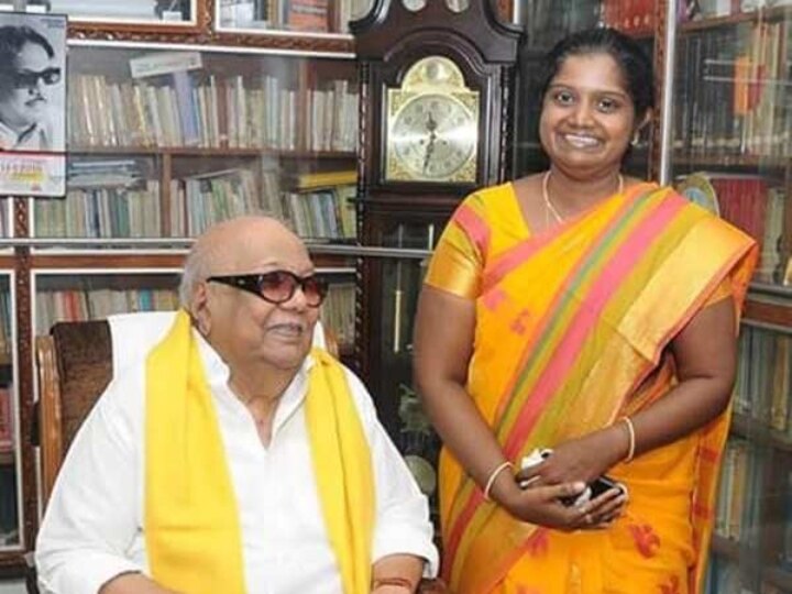 Anjugam Boopathy DMK : ’உள்ளாட்சி தேர்தல் களத்தில் கர்ப்பிணி’ தஞ்சையில் அசராமல் வாக்கு சேகரிக்கும்  திமுக வேட்பாளர் அஞ்சுகம் பூபதி..!