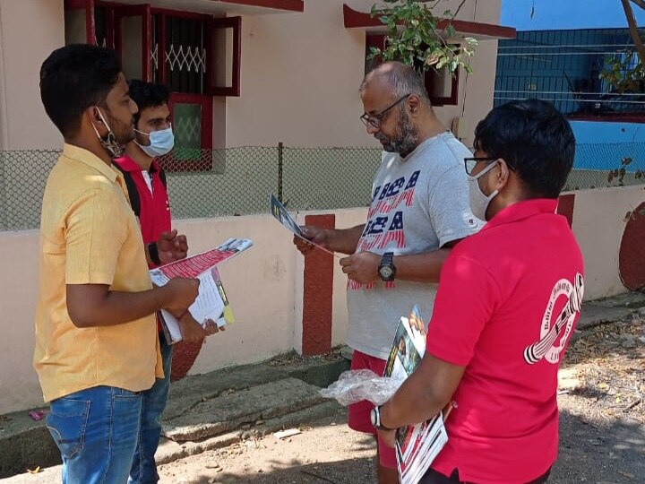 தாம்பரத்தில் ஒரு புதுமை : ஐடி ஊழியர்..!  வாக்களிக்க வேண்டாம்..! அட இந்த காலத்துல இப்படி ஒரு வேட்பாளரா..!