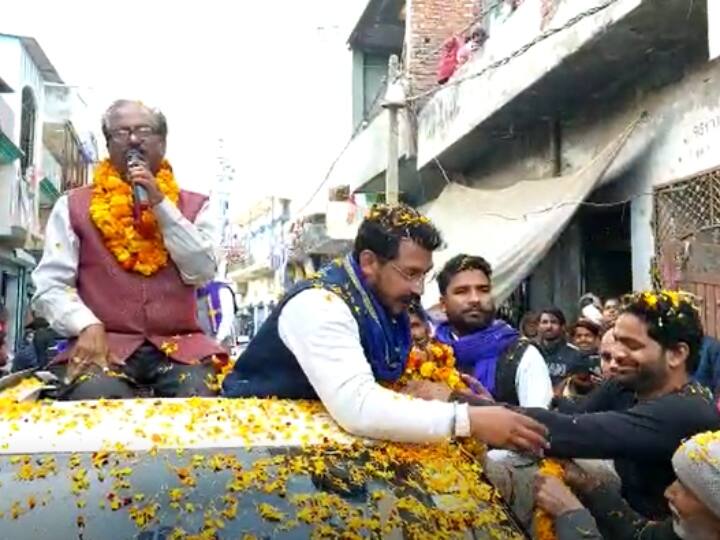 Uttarakhand Election 2022: चंद्रशेखर आजाद ने ज्वालापुर विधानसभा में किया रोड शो, कहा- बीजेपी को सबक सिखाएंगे