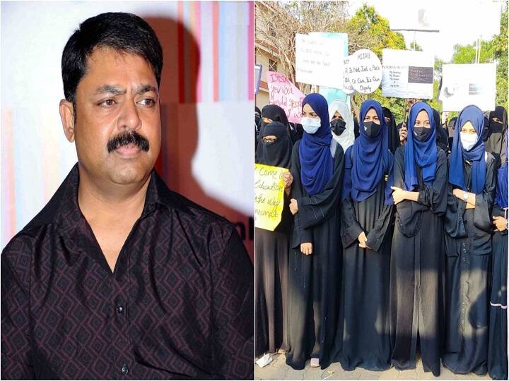 Music composer James Vasanthan comments on Karnataka's Hijab row Hijab Row | 'இறைவன் நாமம் எப்போது வெறிக்கூச்சல் கோஷமானது?' - ஹிஜாப் விவகாரத்தில் இசையமைப்பாளர் ஜேம்ஸ் வசந்தன் கேள்வி..