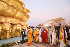 సమతాక్షేత్రంలో వెల్లువిరిసిన ఆధ్యాత్మిక వైభవం-ఎనిమిదో రోజు ఘనంగా రామానుజాచార్యుల సహస్రాబ్ది సమారోహం