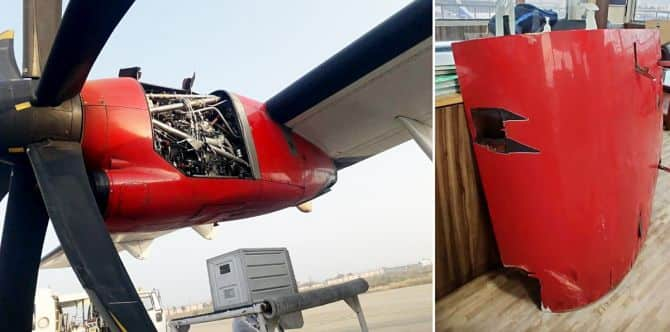 Alliance Air Mumbai-Bhuj Flight's Engine Cover Falls Off During Take-Off, DGCA Orders Probe Mumbai Bhuj Flight : ਬਿਨਾਂ ਇੰਜਣ ਕਵਰ ਦੇ ਮੁੰਬਈ ਤੋਂ ਭੁਜ ਪਹੁੰਚਿਆ ਅਲਾਇੰਸ ਏਅਰ ਦਾ ਜਹਾਜ਼ , 70 ਯਾਤਰੀ ਸੀ ਪਲੇਨ 'ਚ ਸਵਾਰ