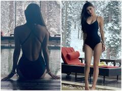 Mouni Roy Honeymoon Photos: शादी के बाद बदला मौनी रॉय का ग्लैमरस अंदाज, कश्मीर की सर्दी में क्रिस क्रॉस बिकिनी पहन लगाई आग