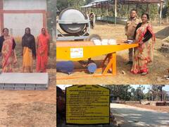Koriya: ग्रामीण महिलाओं ने किया कमाल, पेवर ब्लॉक से कमाए डेढ़ महीने में 1 लाख रुपये