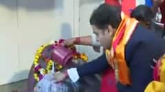 UP Elections 2022 Phase 1 Voting: Shrikant Sharma offers prayers