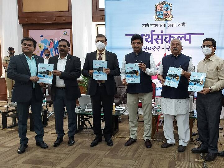 Thane Municipal Corporation allocates budget of Rs100Cr for Covid for 2022-23 TMC Budget : ठाणे महापालिकेचा 3299 कोटींचा अर्थसंकल्प सादर, कोणतीही करवाढ नाही