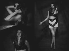 Ananya panday Photos: अनन्या पांडे में ब्लैक एंड व्हाइट फोटोशूट में दिखाए किलर पोज, हर तस्वीर में दिखा ग्लैमर का ओवर डोज