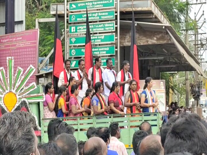 Local body election | இந்த இடத்தில்தான் என்னை கைது செய்தார்கள் - செண்டிமண்ட் பேசி வாக்கு சேகரித்த உதயநிதி