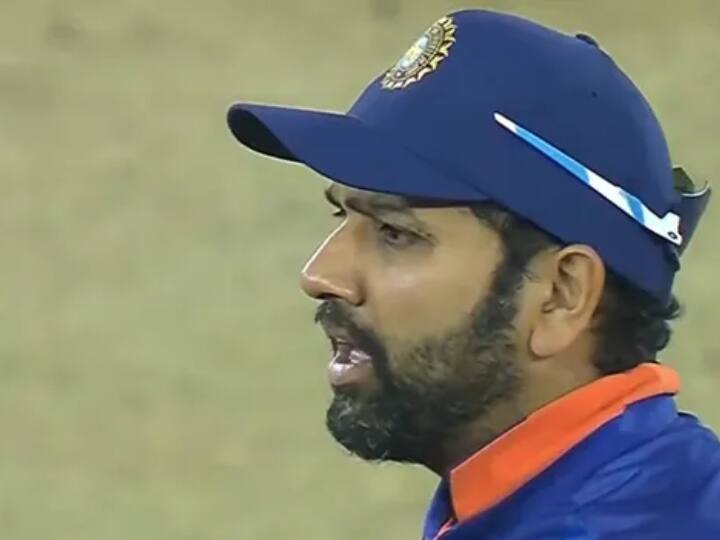 Captain Rohit sharma angry on chahal during first match of IND vs WI રોહિત શર્મા પોતાની કેપ્ટનશીપમાં પહેલીવાર દેખાયો, કયા ભારતીય પર ગુસ્સો કરતો વીડિયોમાં થયો કેપ્ચર, જાણો