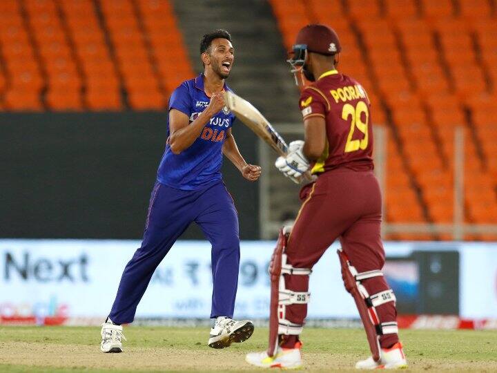 IND vs WI: वेस्टइंडीज के खिलाफ Prasidh Krishna ने की खतरनाक गेंदबाजी, बताया किस टेक्निक से झटके विकेट india vs west indies 2nd odi prasidh krishna says about his performance ahmedabad IND vs WI: वेस्टइंडीज के खिलाफ Prasidh Krishna ने की खतरनाक गेंदबाजी, बताया किस टेक्निक से झटके विकेट