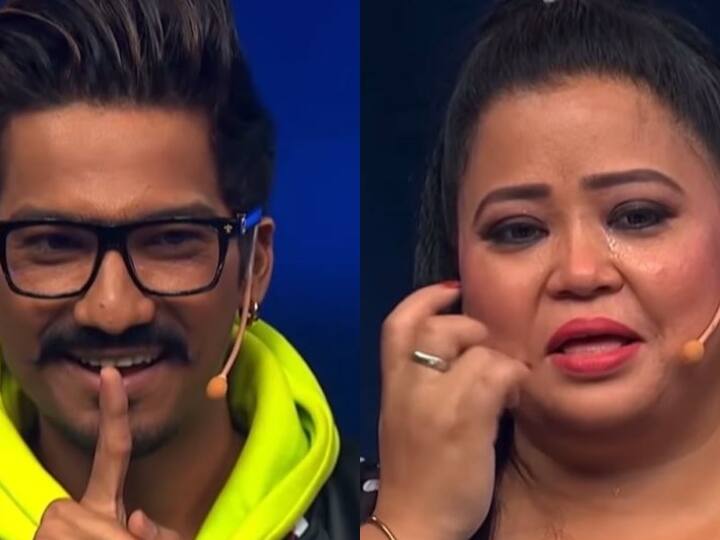 Watch: Haarsh Limbachiyaa ने लाइव शो में Bharti Singh के लिए कह दी थी ऐसी बात, कॉमेडियन चाह कर भी नहीं रोक पाईं आंसू Haarsh Limbachiyaa Bharti Singh Love story Tv show achors bharti haarsh comedy video Watch: Haarsh Limbachiyaa ने लाइव शो में Bharti Singh के लिए कह दी थी ऐसी बात, कॉमेडियन चाह कर भी नहीं रोक पाईं आंसू