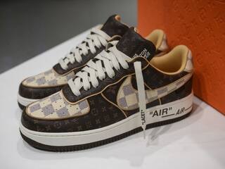 Virgil Abloh Designed 200 Pairs Of Louis Vuitton-Nike Sneakers Fetch $25 Mn In Sotheby's Auction