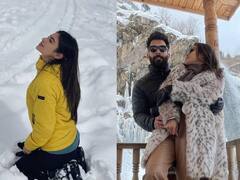 Mouni Roy चे 'हे' फोटो पाहून तुम्हालाही काश्मीरला जायची इच्छा होईल!