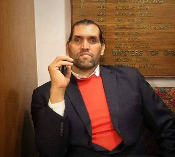 'द ग्रेट खली' राजकीय रिंगणात