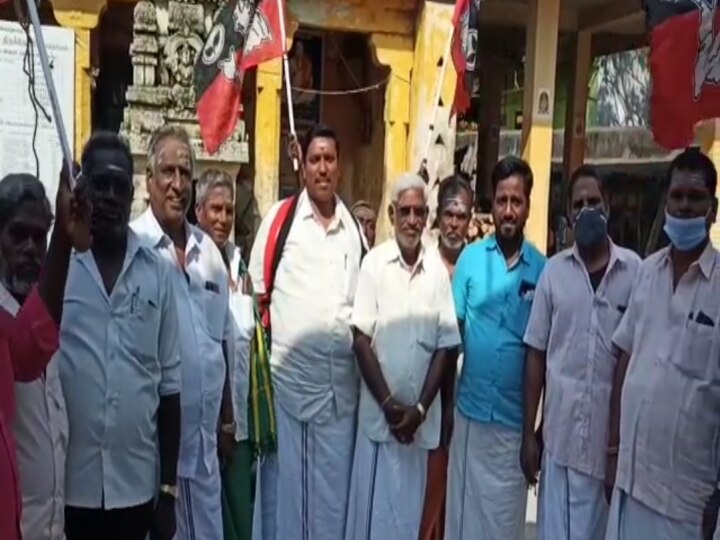 Local Body Election | காஞ்சியில் அதிமுக வேட்பாளர் தற்கொலை....! நீதிகேட்டு அதிமுகவினர் சாலை மறியல்....!