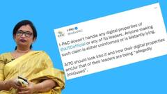 IPAC Tweet: 'TMC-র কোনও নেতার সোশ্যাল মিডিয়া প্রোফাইল হ্যান্ডল করে না আইপ্যাক', চন্দ্রিমার অভিযোগের পাল্টা বিবৃতি IPAC-র | Bangla News