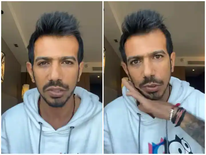 Yujvendra Chahal act on Pushpa dialouge David Warner tells him Copy Cat ਪੁਸ਼ਪਾ ਦੇ ਟ੍ਰੈਂਡ 'ਚ ਸ਼ਾਮਲ ਹੋਇਆ ਕ੍ਰਿਕੇਟਰ Yujvendra Chahal, ਡੇਵਿਡ ਵਾਰਨਰ ਨੇ ਦੱਸਿਆ ਕਾਪੀ ਕੈਟ