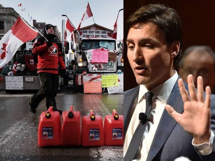 Anti-vaccine convoy protests continue in Canada's Ottawa: What do we know so far கட்டாய தடுப்பூசிக்கு எதிராக மிரட்டும் லாரி ஓட்டுநர்கள்…  வலுக்கும் போராட்டம்… ஸ்தம்பிக்கும் கனடா!