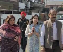 ਨਵਜੋਤ ਸਿੰਘ ਸਿੱਧੂ ਦੇ ਪ੍ਰਚਾਰ 'ਚ ਉਤਰੀ ਧੀ ਰਾਬੀਆ, ਕਿਹਾ- ਸੀਐਮ ਚੰਨੀ ਪਾਪਾ ਦੇ ਸਾਹਮਣੇ ਖੜ੍ਹਨ ਦੇ ਲਾਇਕ ਨਹੀਂ