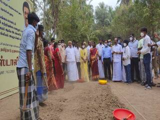 கீழடியில் 8ஆம் கட்ட அகழாய்வு பணிகளை தொடங்கி வைத்த முதலமைச்சர் மு.க.ஸ்டாலின்