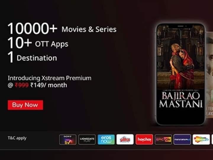 सिर्फ 149 रुपये में मिलेगा 15 से ज्यादा OTT का एक्सेस, महीने में देखें 10 हजार से ज्यादा शो