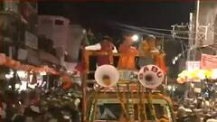 CM Yogi के Bareilly Road Show में उमड़ा हुजूम, abp से बातचीत में विरोधियों पर साधा निशाना | UP Polls