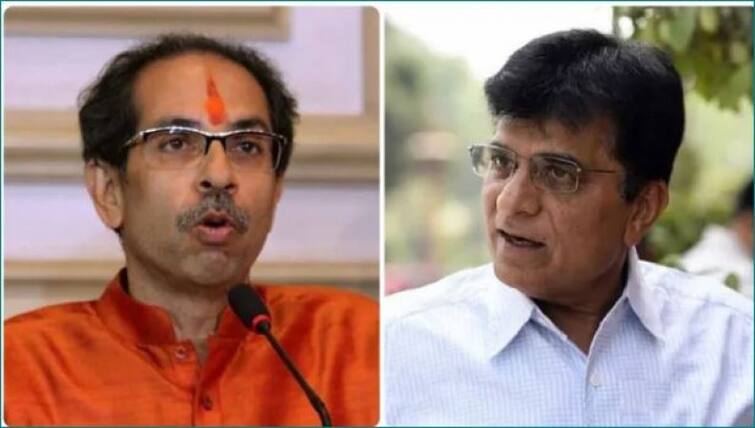 BJP Leader Kirit Somaiya allegation on CM Uddhav Thackeray Rashmi Thackeray Manisha waykar korlai alibaug shiv sena bjp war Kirit Somaiya : 'उद्धवजी फक्त जनतेला सांगा, मुख्यमंत्री असताना माझ्या बायकोचे बंगले चोरीला गेले' : किरीट सोमय्या