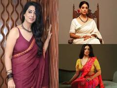 Mahie Gill Saree Look : সদ্যই বিজেপিতে যোগ দিয়েছেন এই অভিনেত্রী, শাড়ি-লুকে তাঁর কিছু ছবি