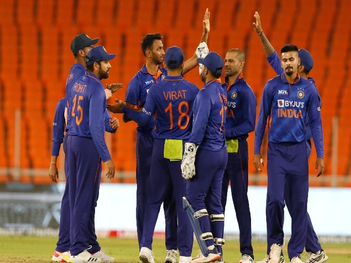 IND vs WI, 3rd ODI: India won the match by 96 runs against West Indies at Narendra Modi Stadium IND vs WI : वेस्ट इंडिजला क्लीन स्वीप, तिसऱ्या एकदिवसीय सामन्यात भारताचा 96 धावांनी विजय