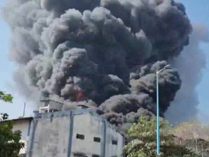 Gujarat News massive fire broke out in Shree Mahakali Pharma company in Ankleshwar GIDC Gujarat Fire: अंकलेश्वर GIDC में फार्मा कंपनी में लगी भयानक आग, घंटों मशक्कत के बाद पाया गया काबू