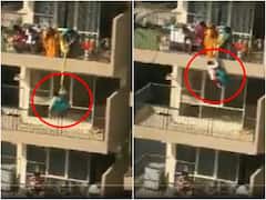 Viral Video: బిడ్డను 10వ అంతస్తు నుంచి వేలాడదీసిన తల్లి- ఇంత రిస్క్ దేనికో తెలుసా?