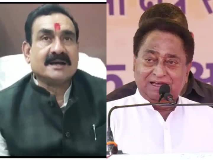 MP Narottam Mishra Attacked on Kamal Nath says divided Congress ANN MP Politics: 'कोई यहां गिरा, कोई वहां गिरा', नरोत्तम मिश्रा ने कमलनाथ के अभियान पर बोला हमला