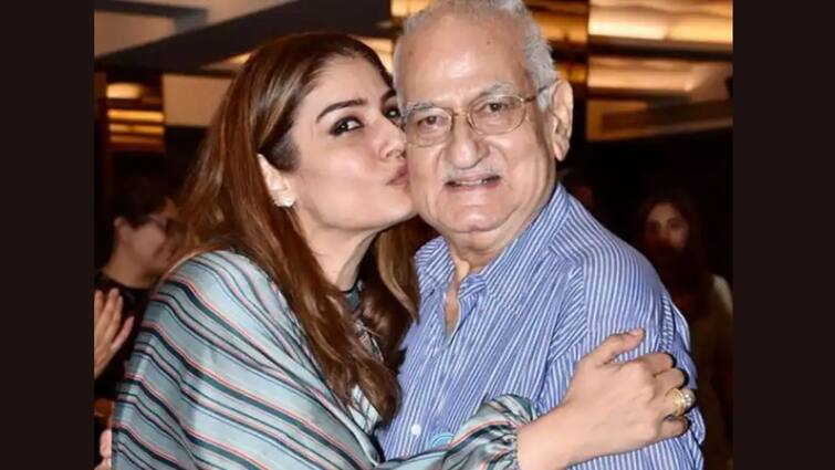 Raveena Tandon's Father Ravi Tandon Passes Away, Actress Shares Heartfelt Post Ravi Tandon Passes Away: প্রয়াত রবি ট্যান্ডন, বাবাকে নিয়ে আবেগপ্রবণ পোস্ট রবিনার