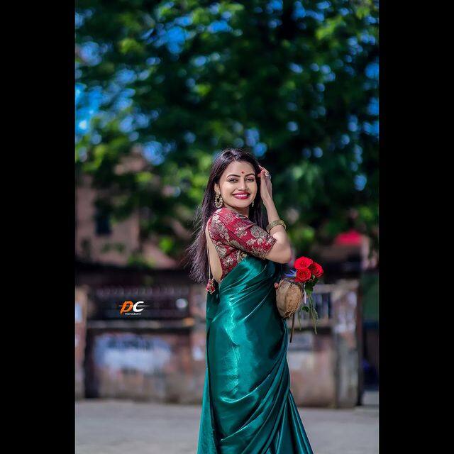 हे फोटो कोल्हापुरातले असून, महालक्ष्मी देवीच्या मंदिरातले आहेत.  (photo:sonalipatil_official/ig)