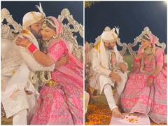 Watch: वैलेंटाइन डे के मौके पर वायरल हुआ शादी में ऐसी हरकत करते दूल्हे का वीडियो, किसी ने कहा 'जोरू का गुलाम' तो किसी ने बताया 'ट्रेंडसेटर'