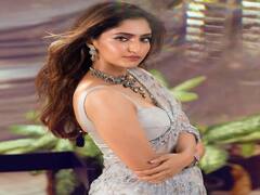 Reba Monica pics: முதுகை காட்டி கையில் கிளாஸ் உடன் தண்ணீரில் மிதக்கும் பிகில் நடிகை...!