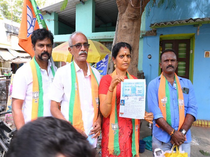 Local Body Election | நான் கமிஷன் வாங்க மாட்டேன் - உறுதி மொழி பத்திரம் கொடுத்து வாக்கு சேகரிக்கும் பாஜக வேட்பாளர்