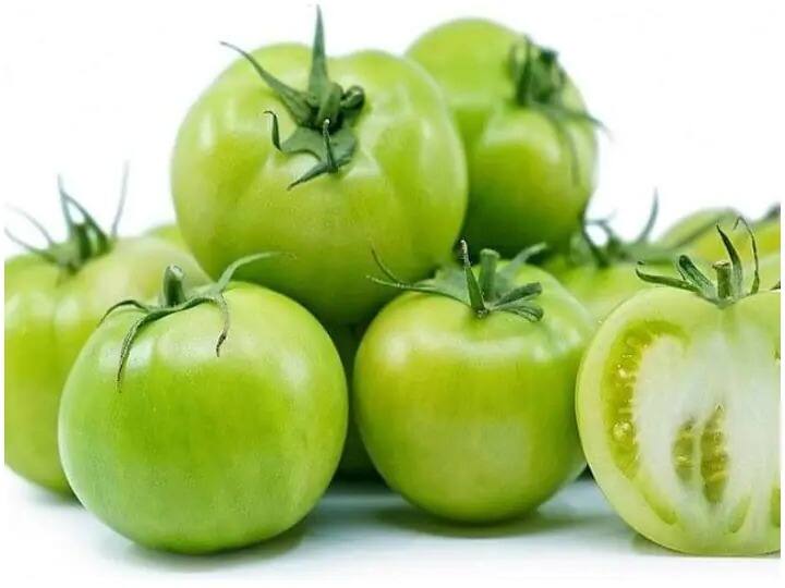 Health Tips : हिरवे टोमॅटो खाल्ल्याने आरोग्यास मिळतात अनेक फायदे, प्रतिकारशक्तीही वाढते Green Tamato Health Benefits of eating green tomatoes Health Tips : हिरवे टोमॅटो खाल्ल्याने आरोग्यास मिळतात अनेक फायदे, प्रतिकारशक्तीही वाढते