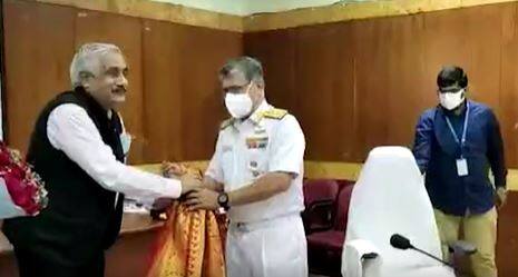 President Fleet Review-2022 in Vizag : ఏర్పాట్లు సమీక్షించిన సీఎస్ సమీర్ శర్మ | ABP Desam