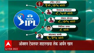 IPL Auction 2022 : लिलावाच्या ठिकाणी आर्यन खान आणि सुहाना खान यांची हजेरी