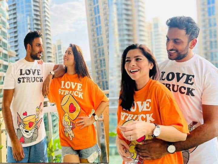 तिच्या या ‘कपल गोल्स’ फोटोंना चाहत्यांची खास पसंती मिळतेय. (All PC : @sonalee18588/IG)