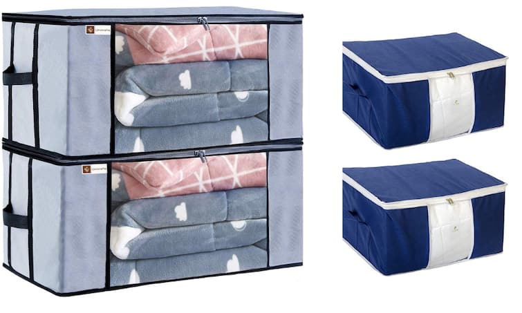 Amazon Deal: कंबल-रजाई पैक करने का आ गया टाइम, सिर्फ 100 रुपये में खरीदें Quilt Organizer