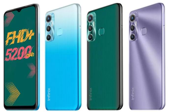 Infinix Hot 11: इस स्मार्टफोन में 4 जीबी की रैम के साथ 64 जीबी की इंटरनल मैमोरी दी गई है. फोन की डिस्प्ले 6.6 इंच की है. पावर बैकअप के लिए फोन में 5200mAh की बैटरी दी गई है. फ्लिपकार्ट पर इसकी कीमत 9999 रुपये है.