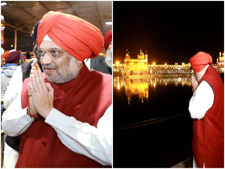 Punjab Elections 2022: Amit Shah Pays Obeisance At Golden Temple, Pitches for BJP's 11-Pillar Vision In Amritsar Punjab Polls: Amit Shah Pays Obeisance At Golden Temple, Pitches For BJP's 11-Pillar Vision In Amritsar