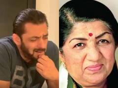 Salman Khan : ‘लग जा गले...’ गाणं गात दबंग खानने वाहिली लता मंगेशकरांना श्रद्धांजली, पाहा व्हिडीओ