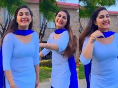 Watch: स्विमिंग पूल किनारे ब्लू ड्रेस में Sapna Choudhary ने लचकाई कमर, देसी क्वीन का ऐसा अंदाज देख फैंस बोले- आग लगा दी