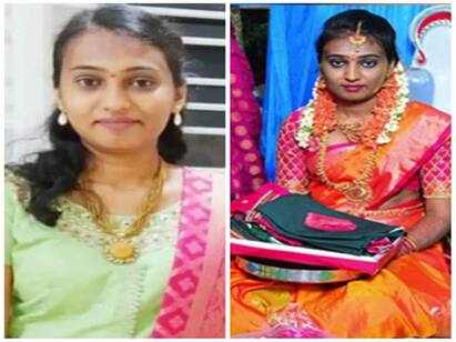 karnataka Bride girl chaithra collapsed on her wedding reception dies Bride Chaithra Death | மேடையில் மயக்கம்.. மூளைச்சாவடைந்த மணமகள்.. பெற்றோர் எடுத்த நெகிழ்ச்சி முடிவு..